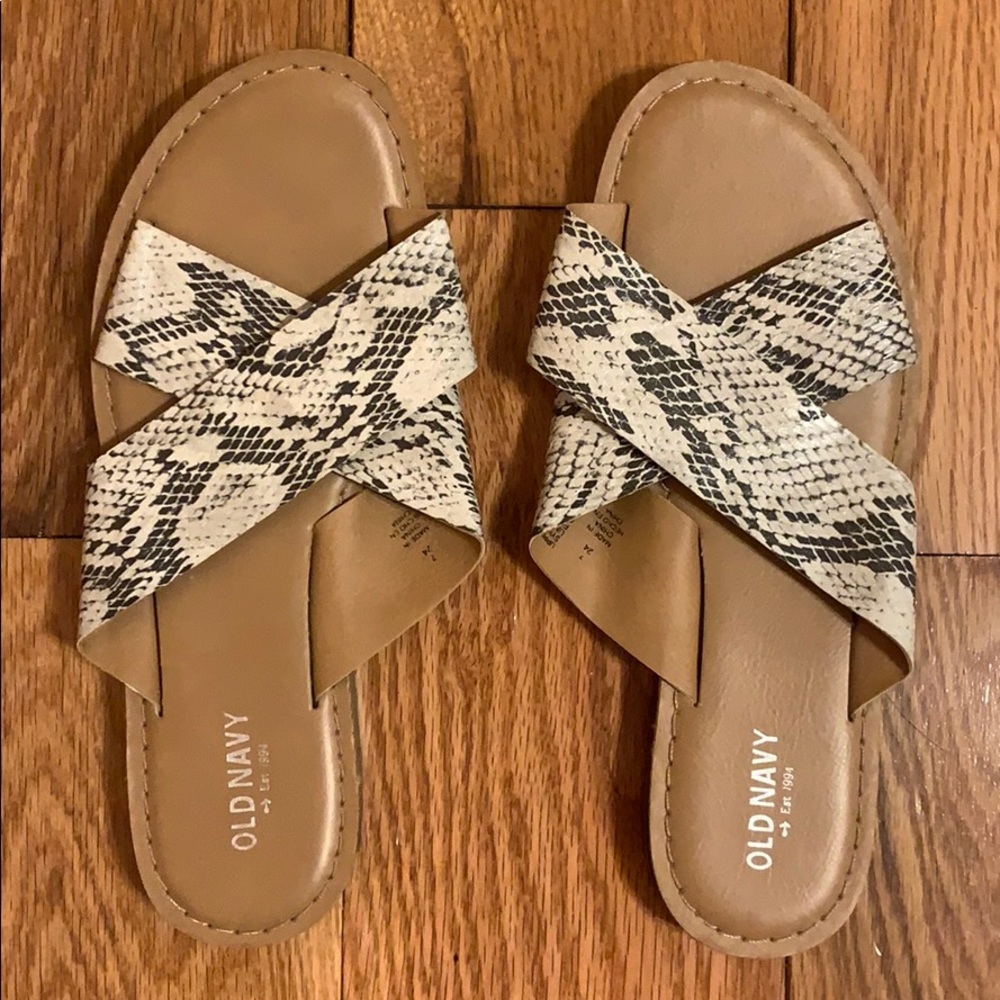 Snakeskin Sandals